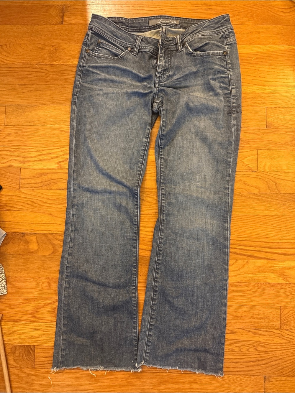 Level99 Blue Bootcut Jeans - Classic Mid Wash